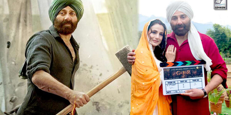 Viral Gadar 2 Battle Sequence Leaked Sunny Deols Tara Singh Single Handedly Breaks A Pillar 